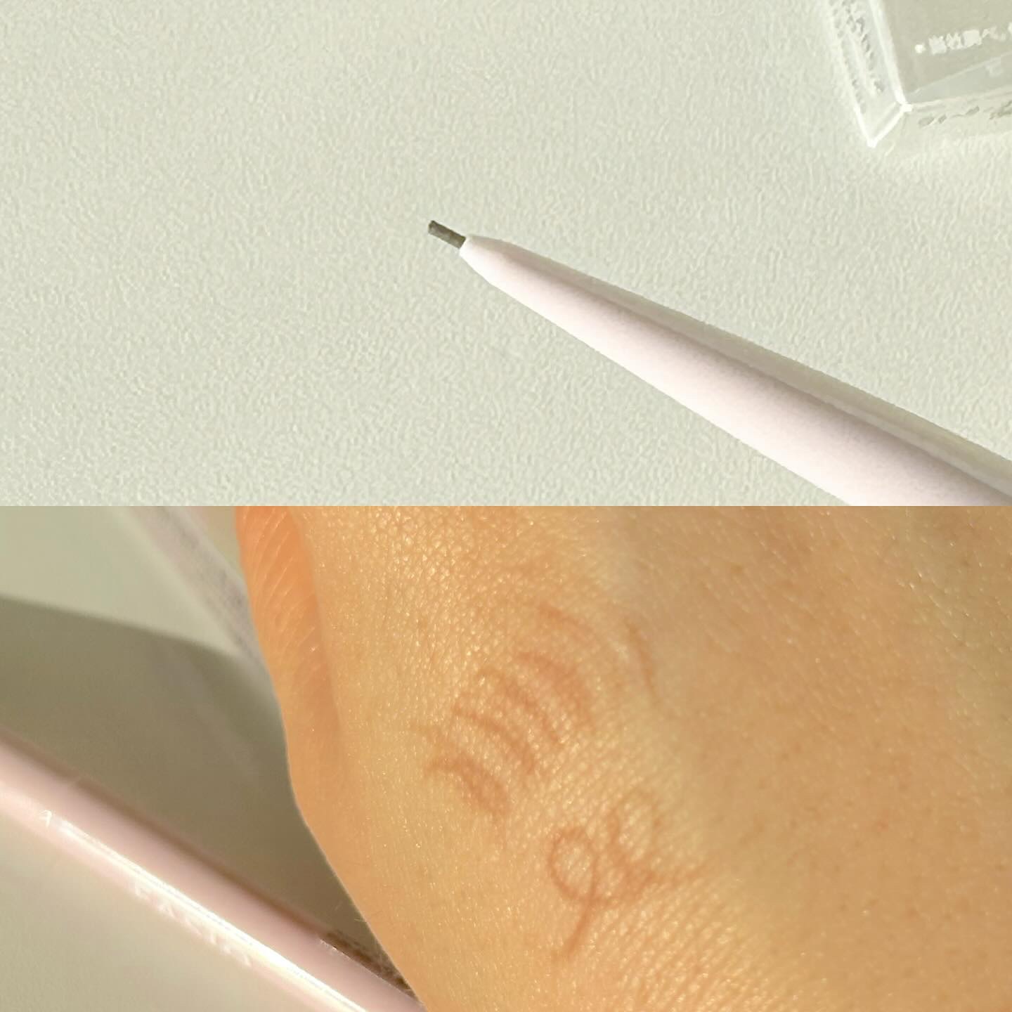 ウォータープルーフ アイブロウ(超極細芯)/FASIO/アイブロウペンシルを使ったクチコミ（2枚目）