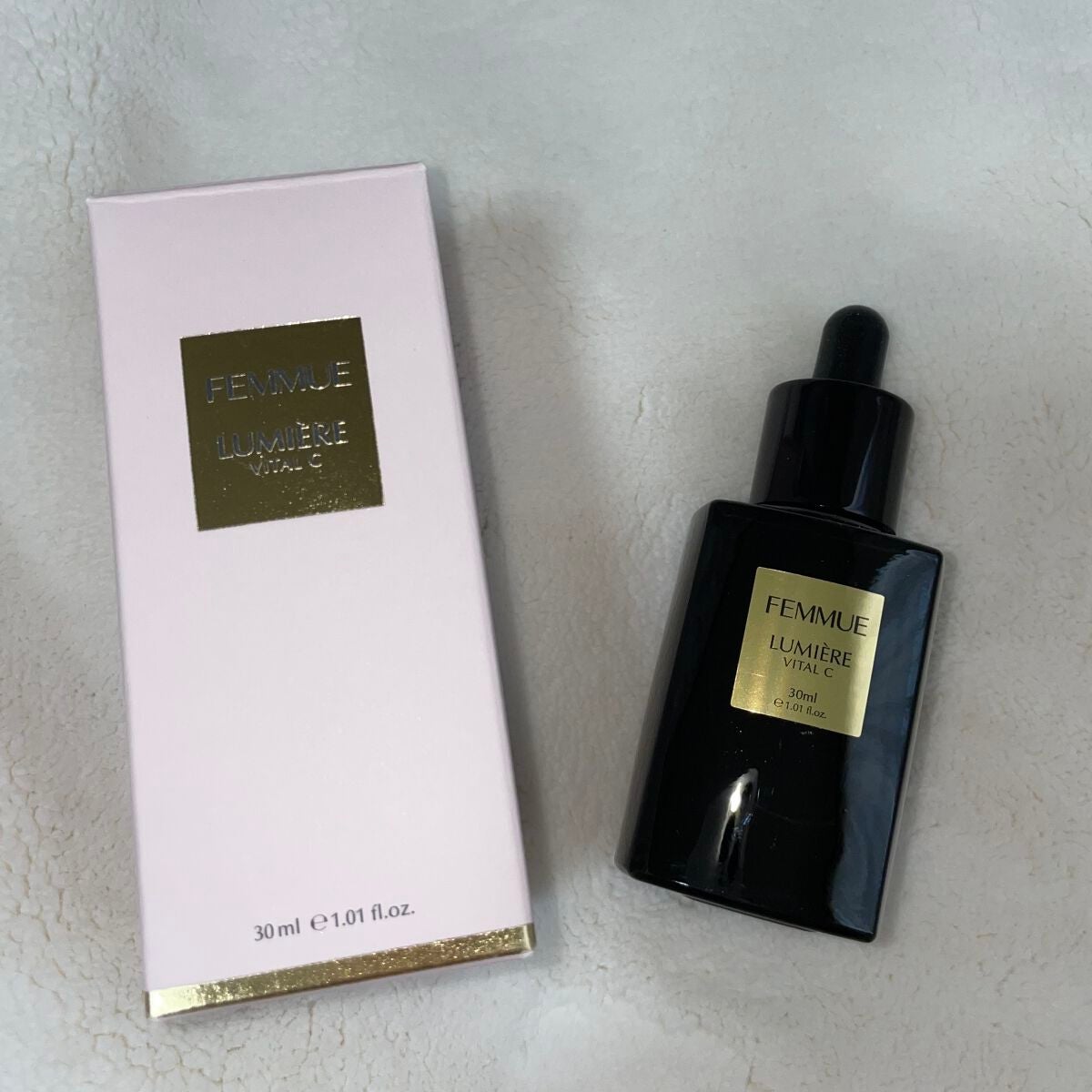 ルミエール ヴァイタルC/FEMMUE/ブースター・導入液を使ったクチコミ(1枚目)