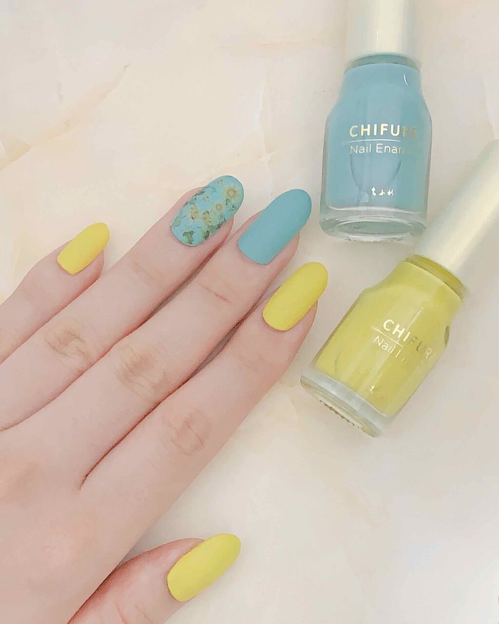 ネイル エナメル/ちふれ/マニキュアを使ったクチコミ（3枚目）