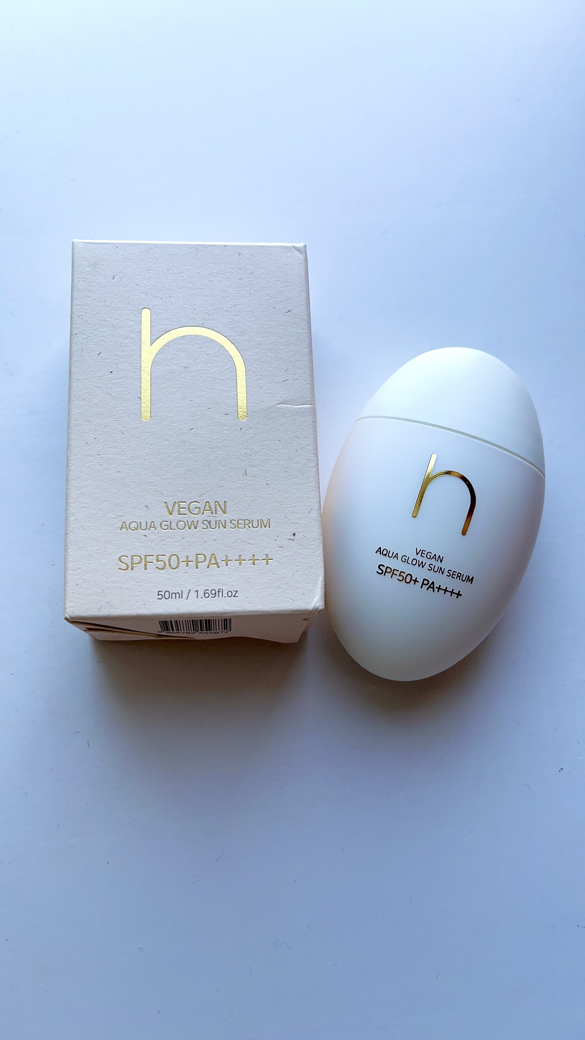 ヴィーガンアクアグロウサンセラム/HAMEL/日焼け止めローションを使ったクチコミ（1枚目）