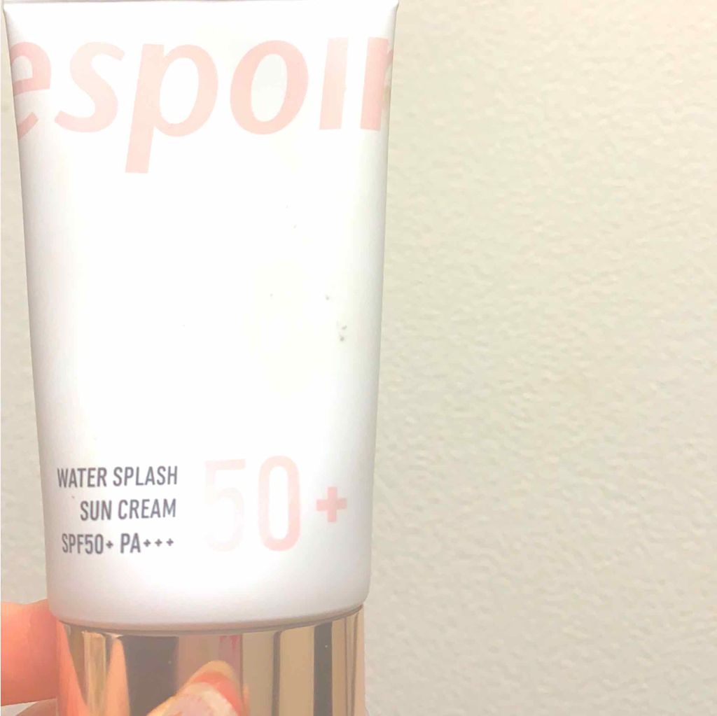 ウォータースプラッシュサンクリーム/espoir/化粧下地を使ったクチコミ(1枚目)