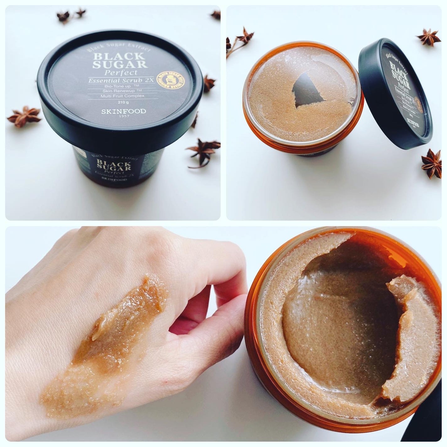 ブラックシュガー パーフェクト エッセンシャル スクラブ2X/SKINFOOD/洗い流すパック・マスクを使ったクチコミ(2枚目)