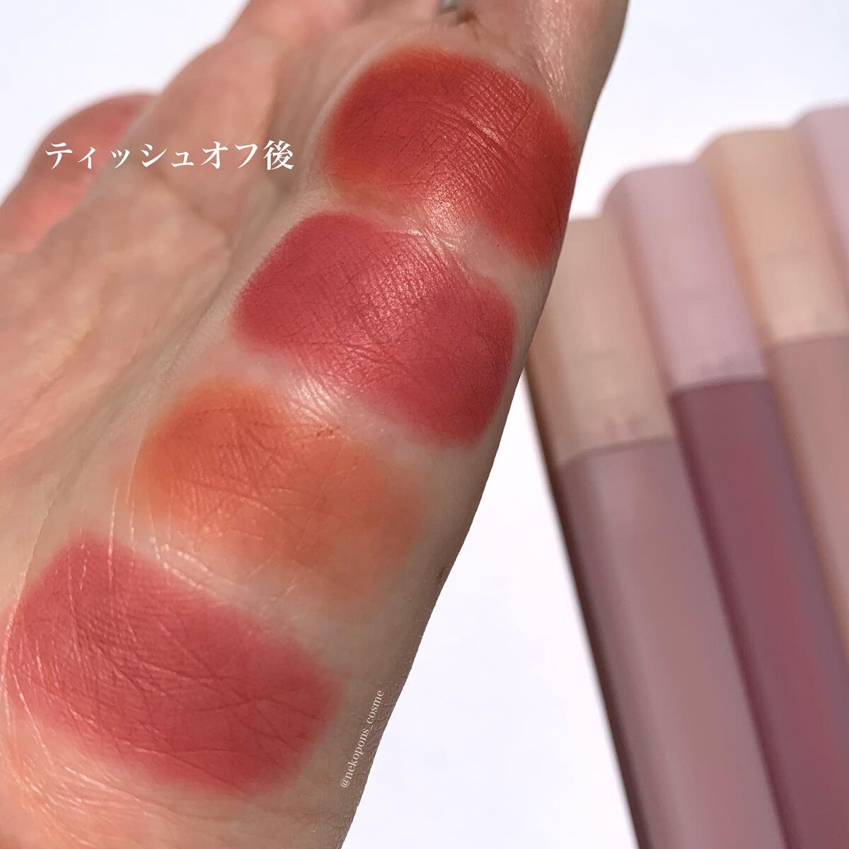 ブリーズベルベットティント/Flynn/リップティントを使ったクチコミ（3枚目）