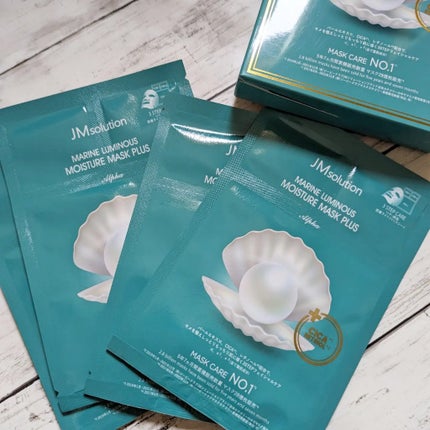 JM solution marine luminous pearl deep moisture mask/JMsolution/シートマスク・パックを使ったクチコミ(1枚目)