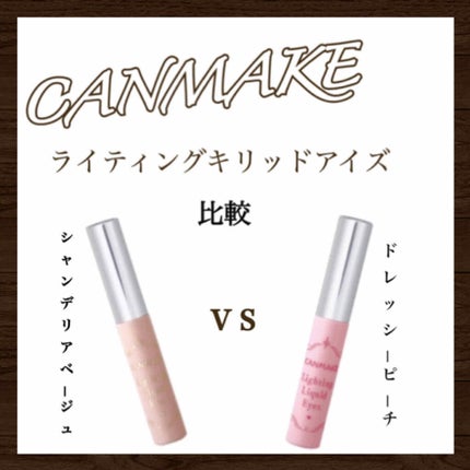 ライティングリキッドアイズ/キャンメイク/リキッドアイシャドウを使ったクチコミ(1枚目)