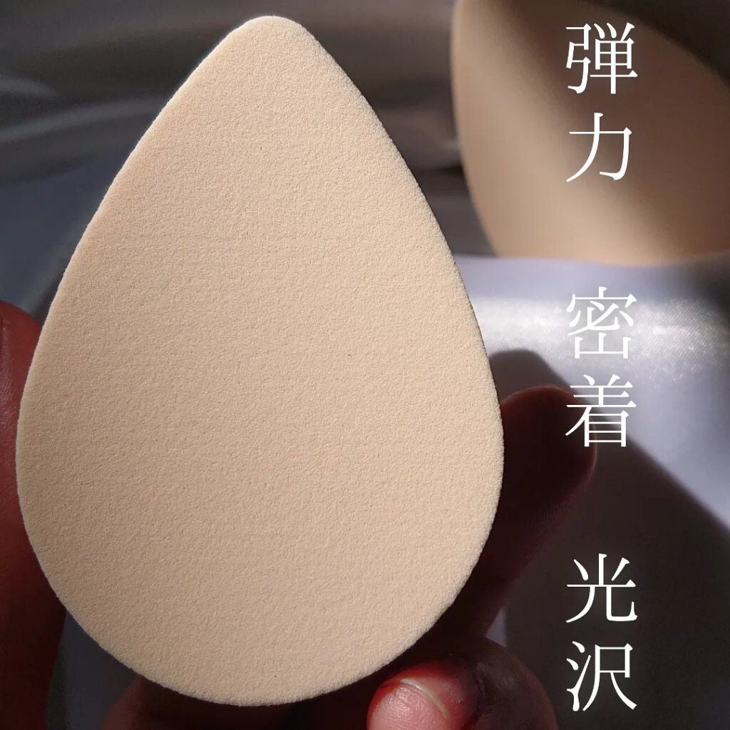 ハイドロ メイクアップスポンジ ウォータードロップ/THE TOOL LAB/パフ・スポンジを使ったクチコミ(3枚目)