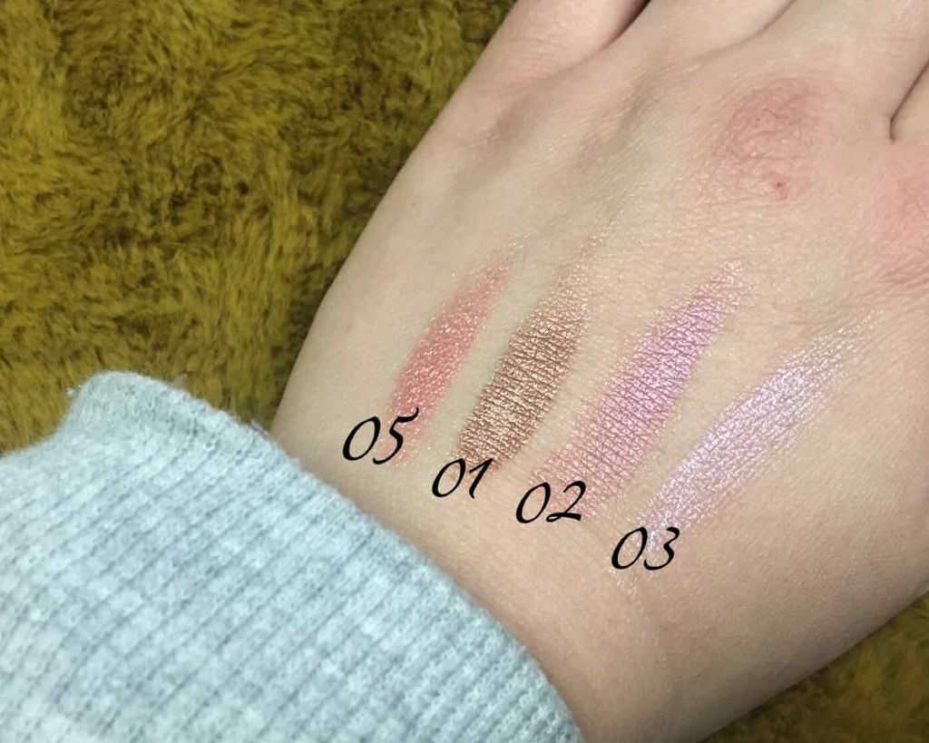 スキニーリッチシャドウ/excel/アイシャドウパレットを使ったクチコミ（2枚目）