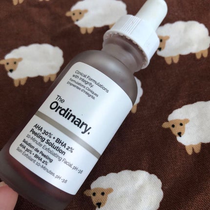 AHA 30% + BHA 2% Peeling Solution/The Ordinary/ピーリングを使ったクチコミ(1枚目)