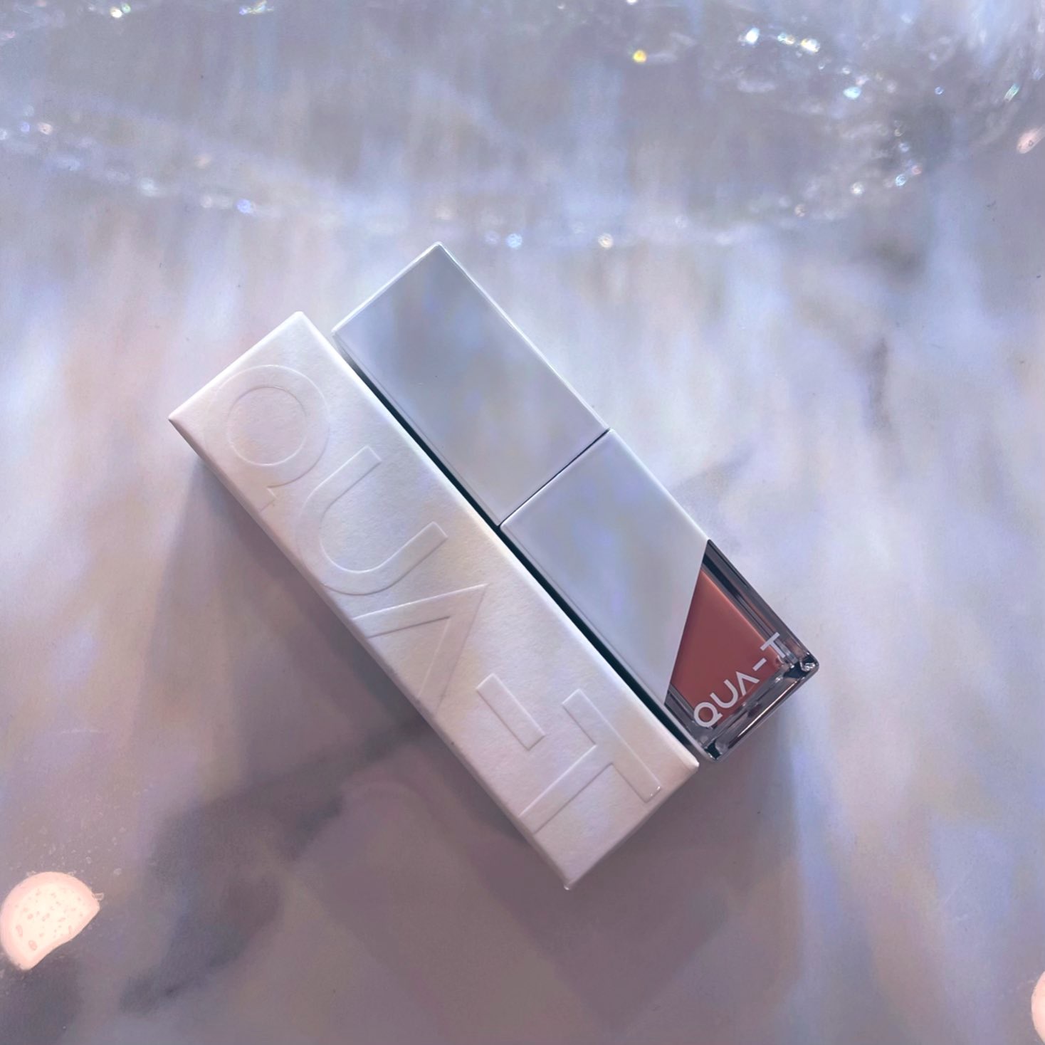 ザグラスタトゥーティント/QUA-T/リップティントを使ったクチコミ（2枚目）