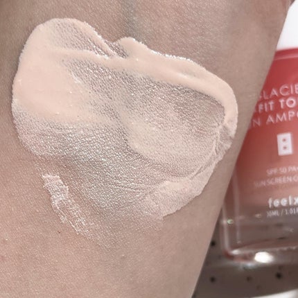 ピルソ グラシアエアフィットトーンアップサンアンプル SPF50 PA+++/feelxo/化粧下地を使ったクチコミ(4枚目)
