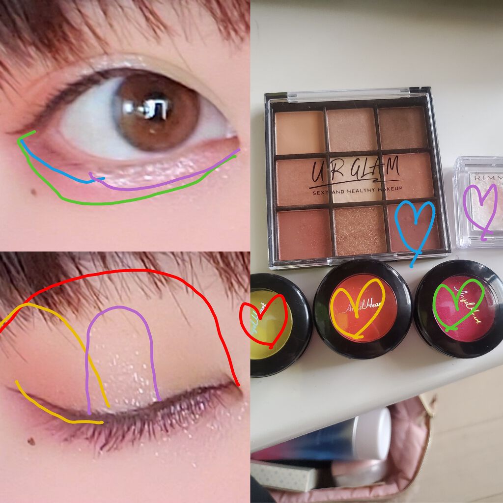 プリズム パウダーアイカラー/リンメル ロンドン/単色アイシャドウを使ったクチコミ（2枚目）