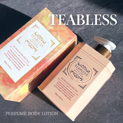 パフュームボディローション フィグピーチウーロンティー/TEABLESS/ボディローションを使ったクチコミ(1枚目)
