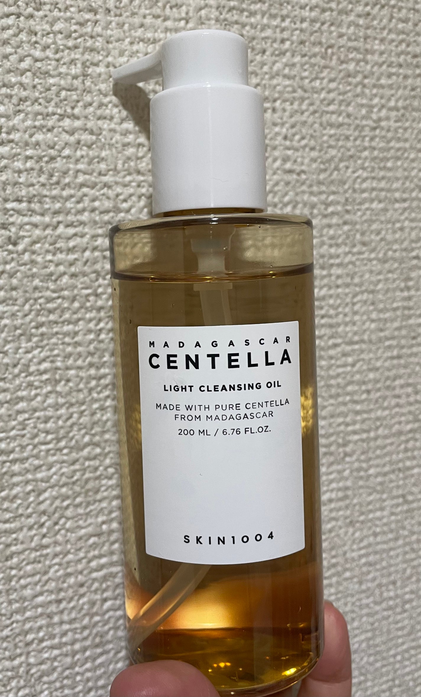 センテラ ライトクレンジングオイル/SKIN1004/オイルクレンジングを使ったクチコミ(1枚目)