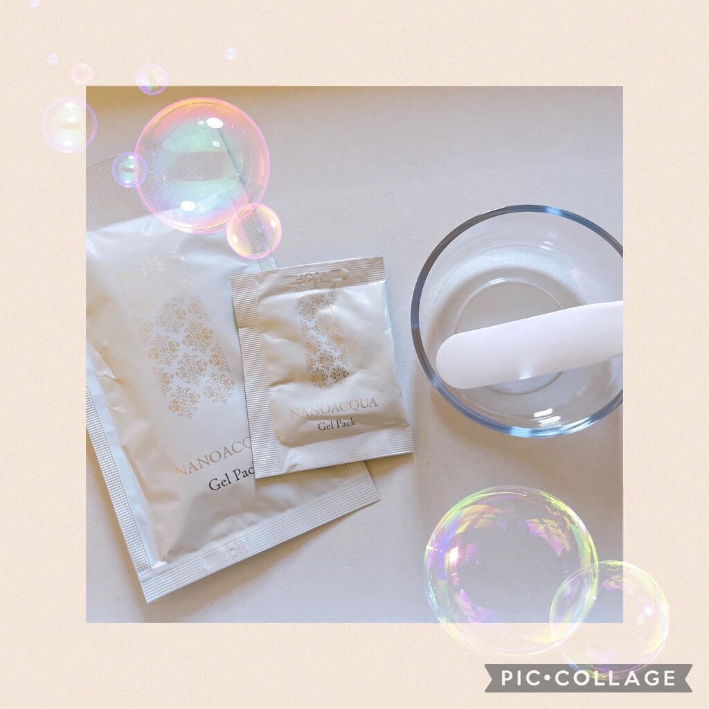 炭酸ジェルパック/NANO ACQUA/洗い流すパック・マスクを使ったクチコミ(2枚目)