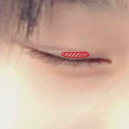 のびーるアイテープ(絆創膏タイプ、レギュラー)/DAISO/二重まぶた用アイテムを使ったクチコミ(4枚目)