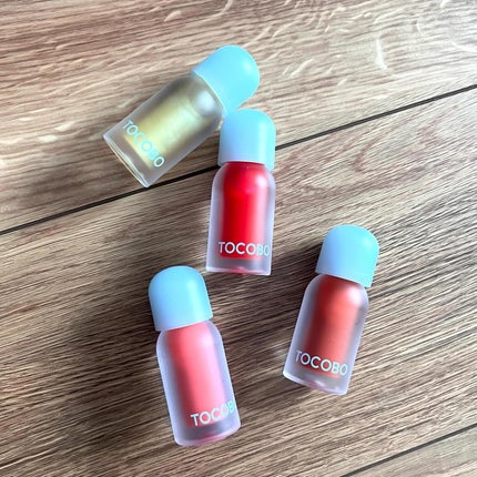 ジューシーベリープランピングリップオイル/TOCOBO/リップグロスを使ったクチコミ(6枚目)