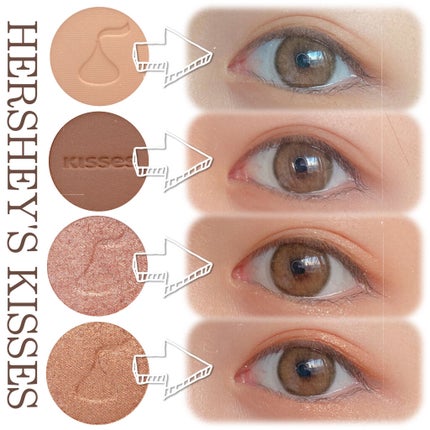 キスチョコレート プレイカラーアイズ/ETUDE/アイシャドウパレットを使ったクチコミ(5枚目)