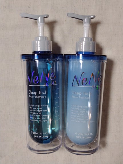 スリープテック リペア シャンプー/ヘアトリートメント/NeNe Night/市販シャンプーを使ったクチコミ(1枚目)