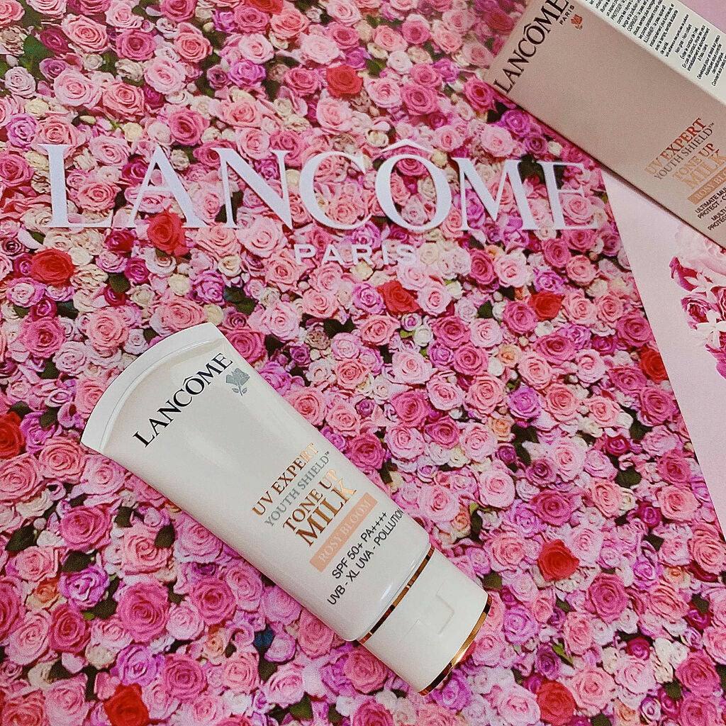 UV エクスペール トーン アップ ローズ/LANCOME/日焼け止め・UVケアを使ったクチコミ(1枚目)