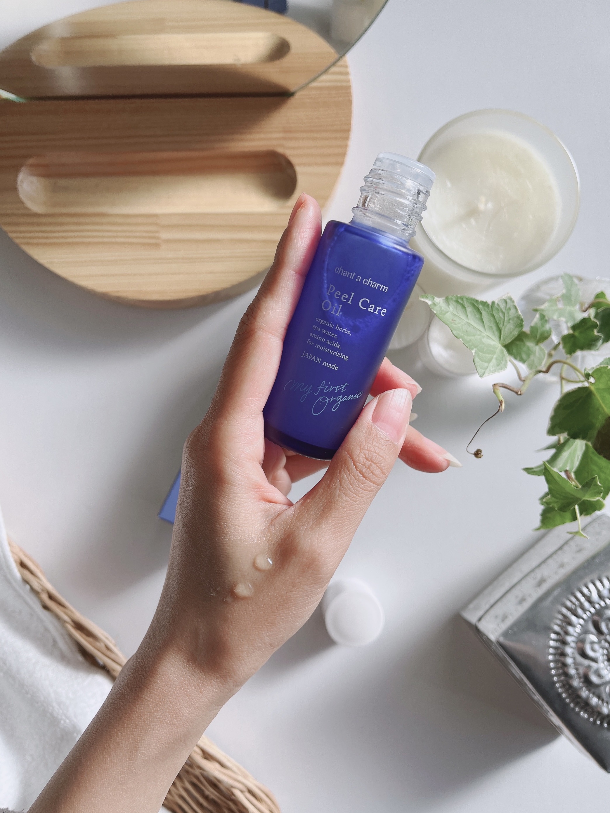 ピールケアオイル/chant a charm /ピーリングを使ったクチコミ（3枚目）