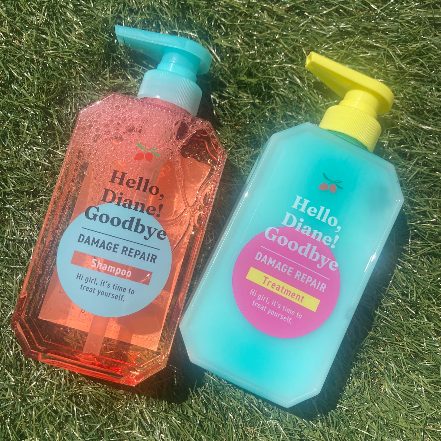 ハローダイアン グッバイ ダメージリペア シャンプー/トリートメント/ダイアン/市販シャンプーを使ったクチコミ(1枚目)