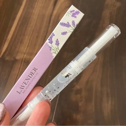 ぽんめぐ𓃠 on LIPS 「ラベンダーの香り。。?お気に入りのネイルオイルを追加で購入しま..」(1枚目)