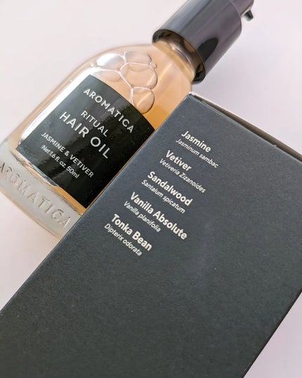 リチュアルヘアオイルラベンダー&パチョリ/AROMATICA/ヘアオイルを使ったクチコミ(4枚目)