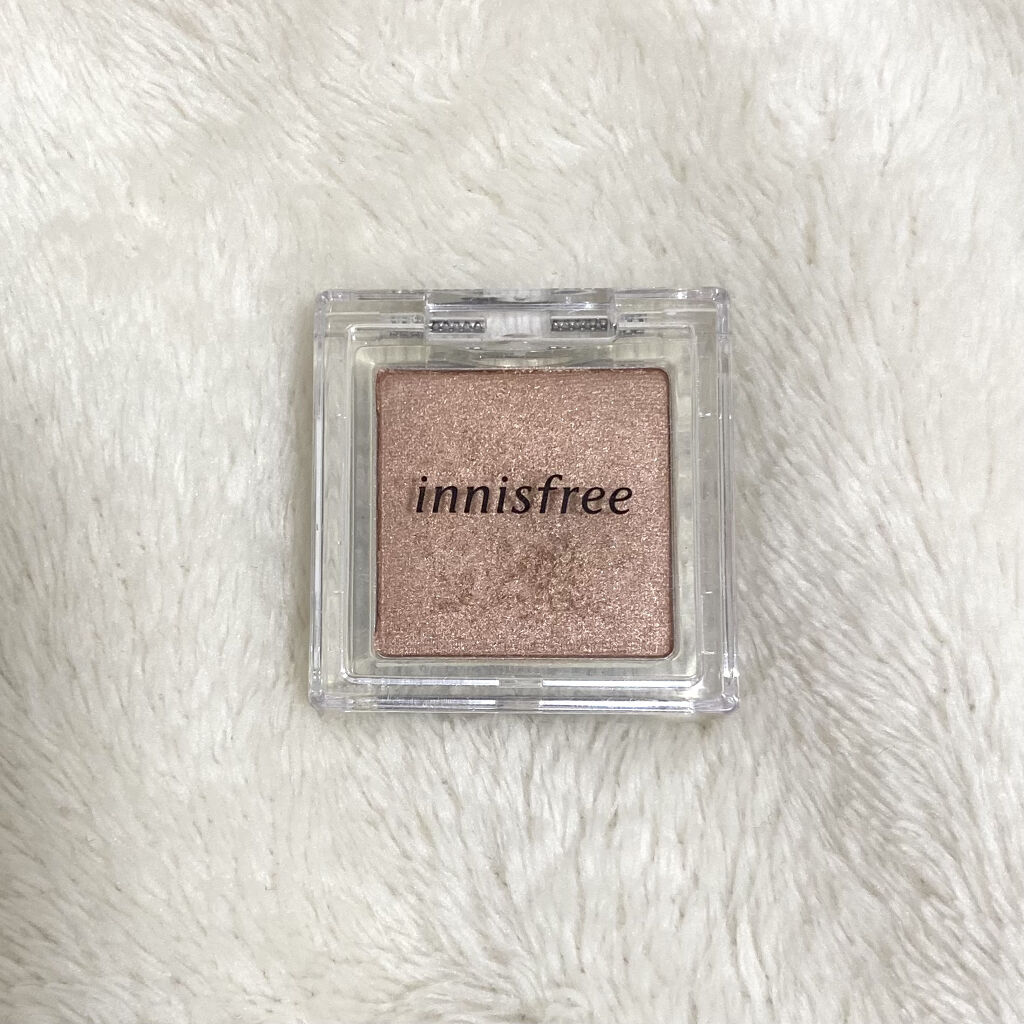 マイアイシャドウ シマー　N/innisfree/単色アイシャドウを使ったクチコミ（2枚目）