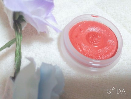 スフレチーク Souffle/DAISO/ジェル・クリームチークを使ったクチコミ(4枚目)