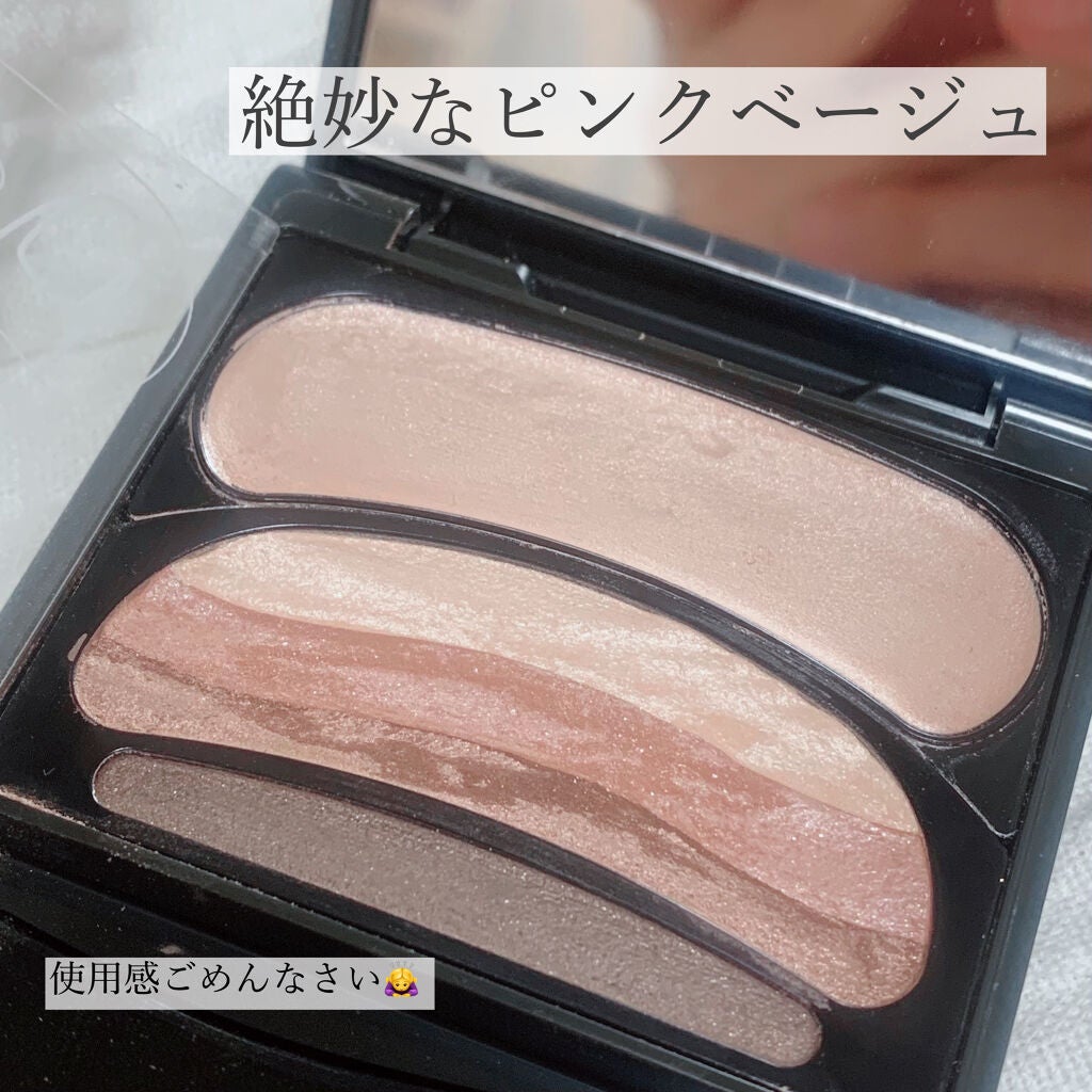 ブラシひと塗りシャドウN/オーブ/アイシャドウパレットを使ったクチコミ(2枚目)