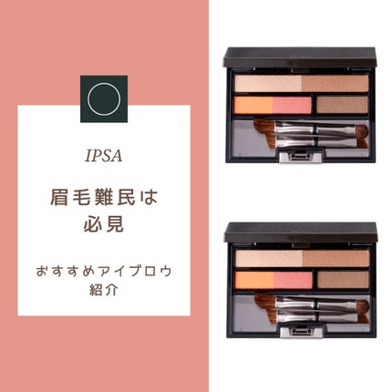 アイブロウ クリエイティブパレット/IPSA/パウダーアイブロウを使ったクチコミ(1枚目)