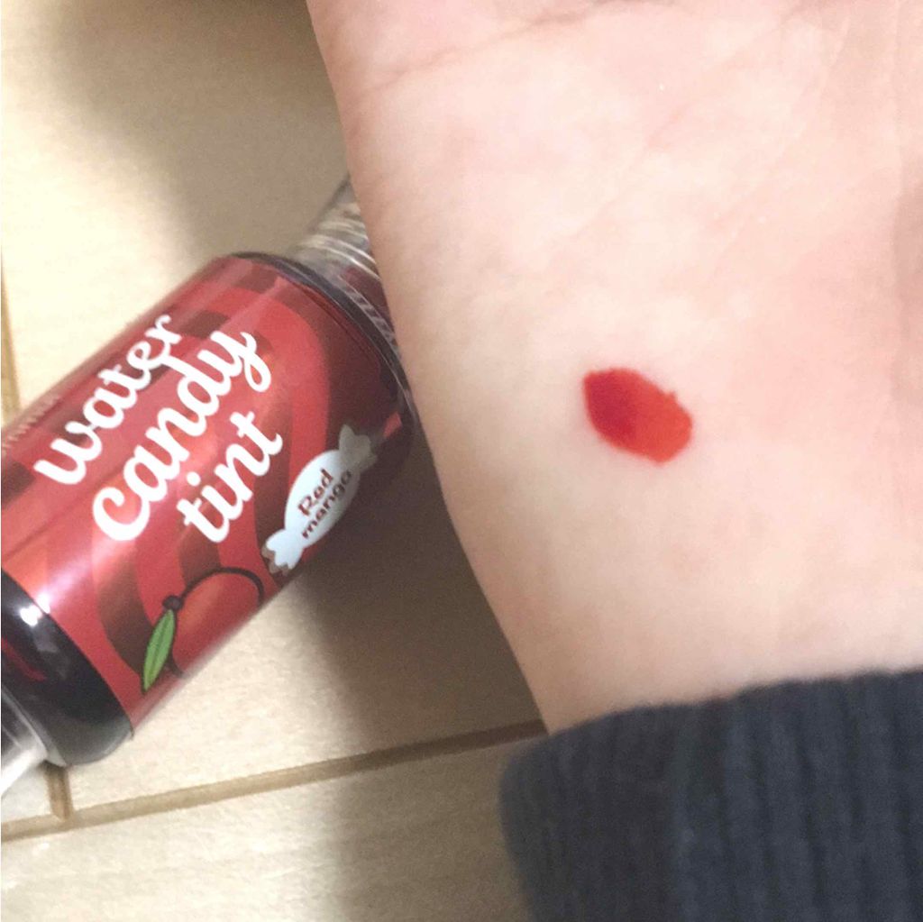 ウォーター キャンディー ティント/the SAEM/リップティントを使ったクチコミ(2枚目)