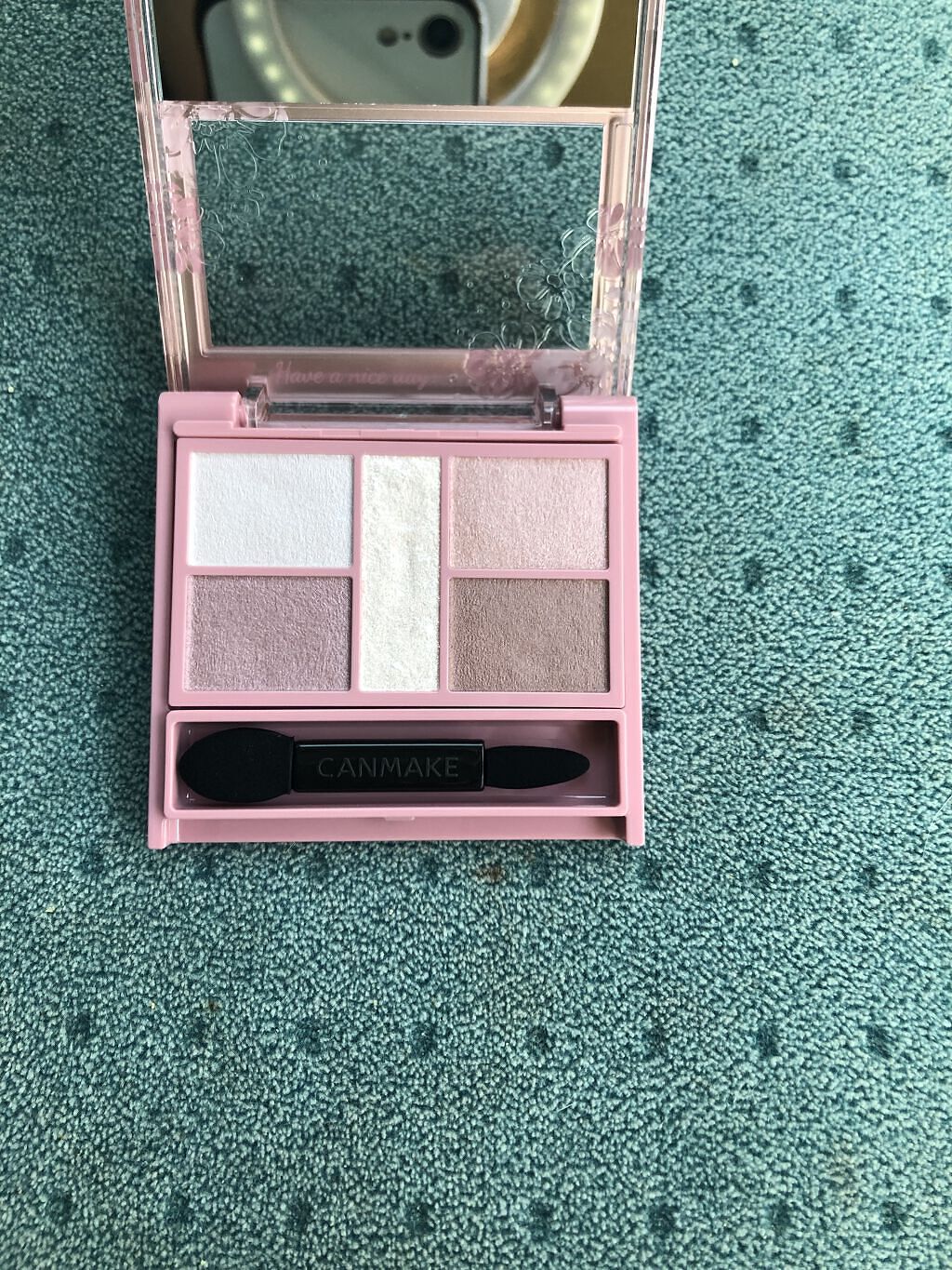 カラーミキシングコンシーラー/キャンメイク/パレットコンシーラーを使ったクチコミ（3枚目）