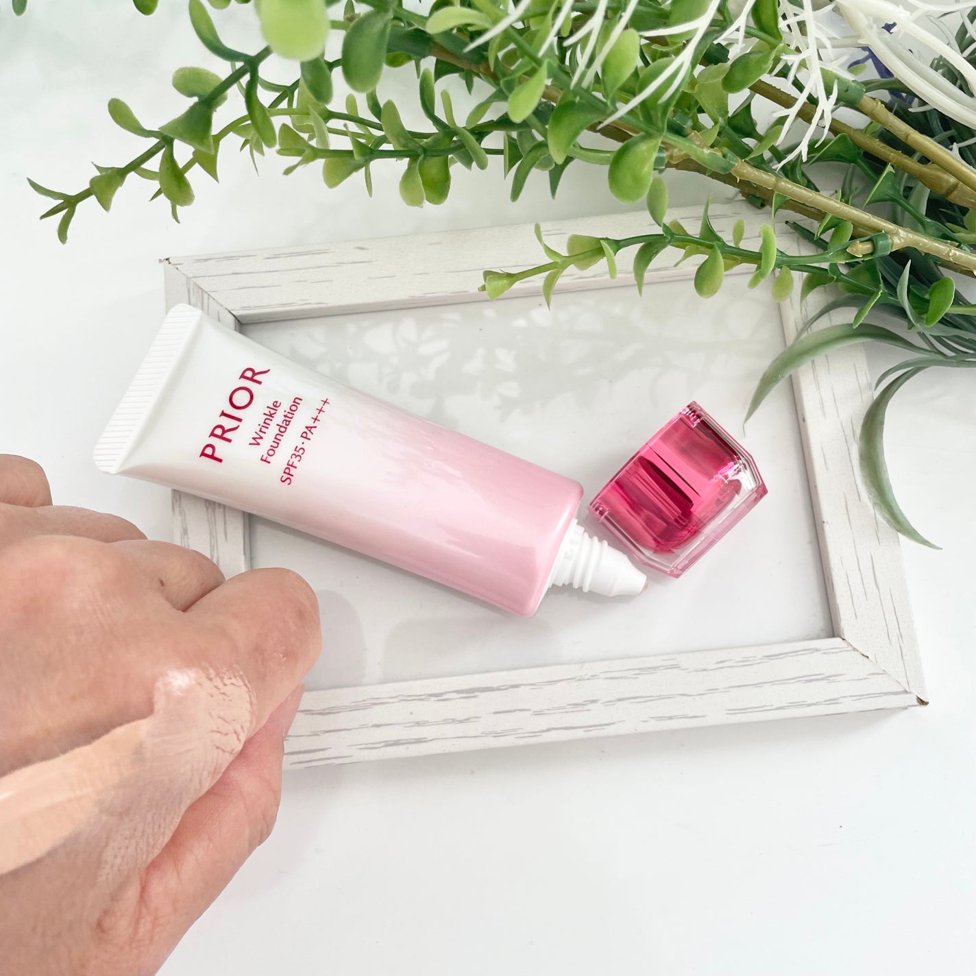 薬用 リンクル美コルセットファンデーション/プリオール/クリーム・エマルジョンファンデーションを使ったクチコミ(3枚目)