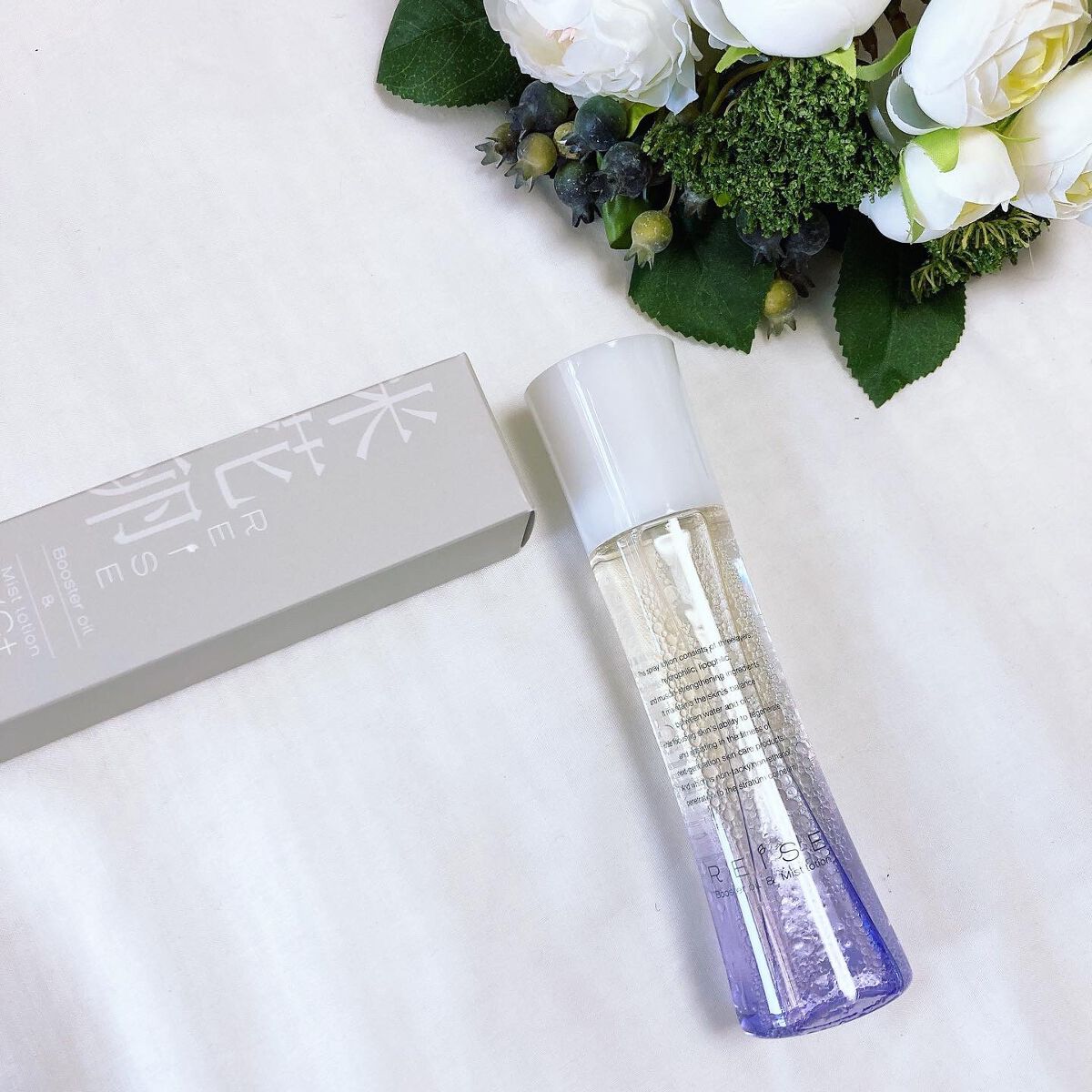 ライゼ ブースターオイル ミスト化粧水 120ml/REISE/ミスト状化粧水を使ったクチコミ（1枚目）