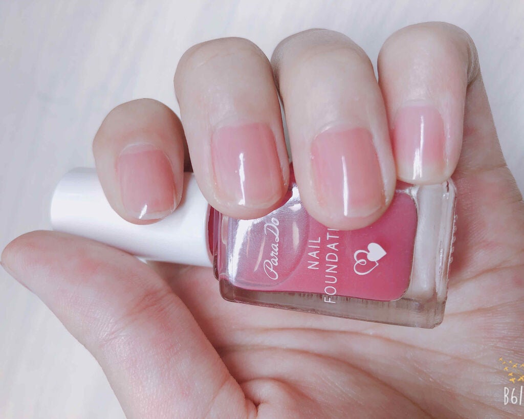 ネイルファンデーション/パラドゥ/マニキュアを使ったクチコミ(1枚目)