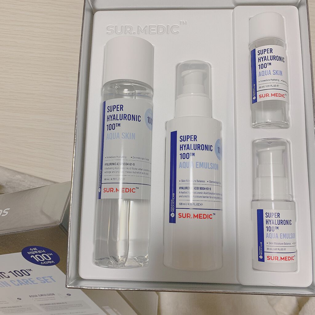 スーパーヒアロニック100 アクアスキン/SUR.MEDIC/化粧水を使ったクチコミ（2枚目）
