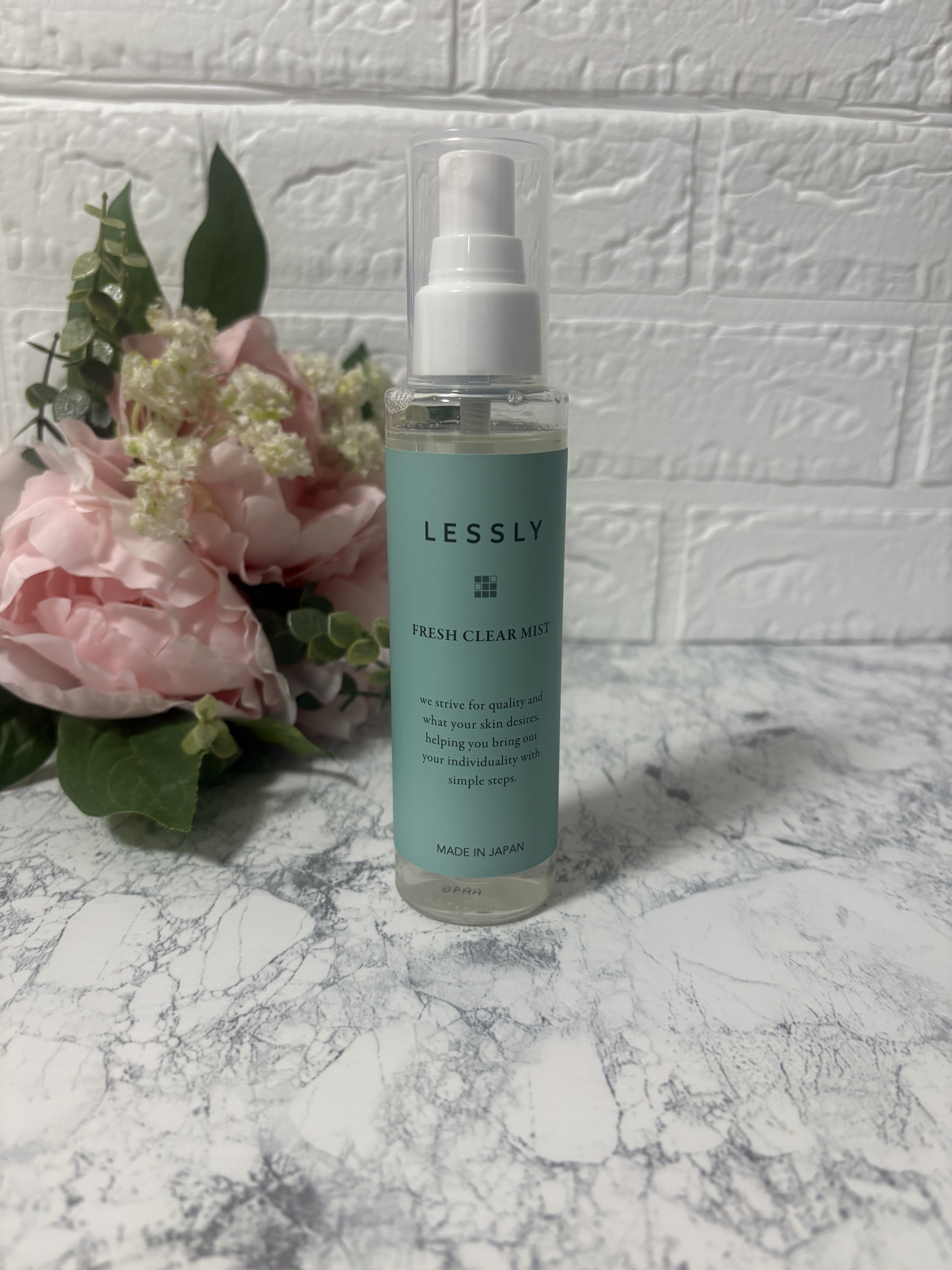 LESSLY  フレッシュクリアミスト/nijiCREATION/ミスト状化粧水を使ったクチコミ（1枚目）