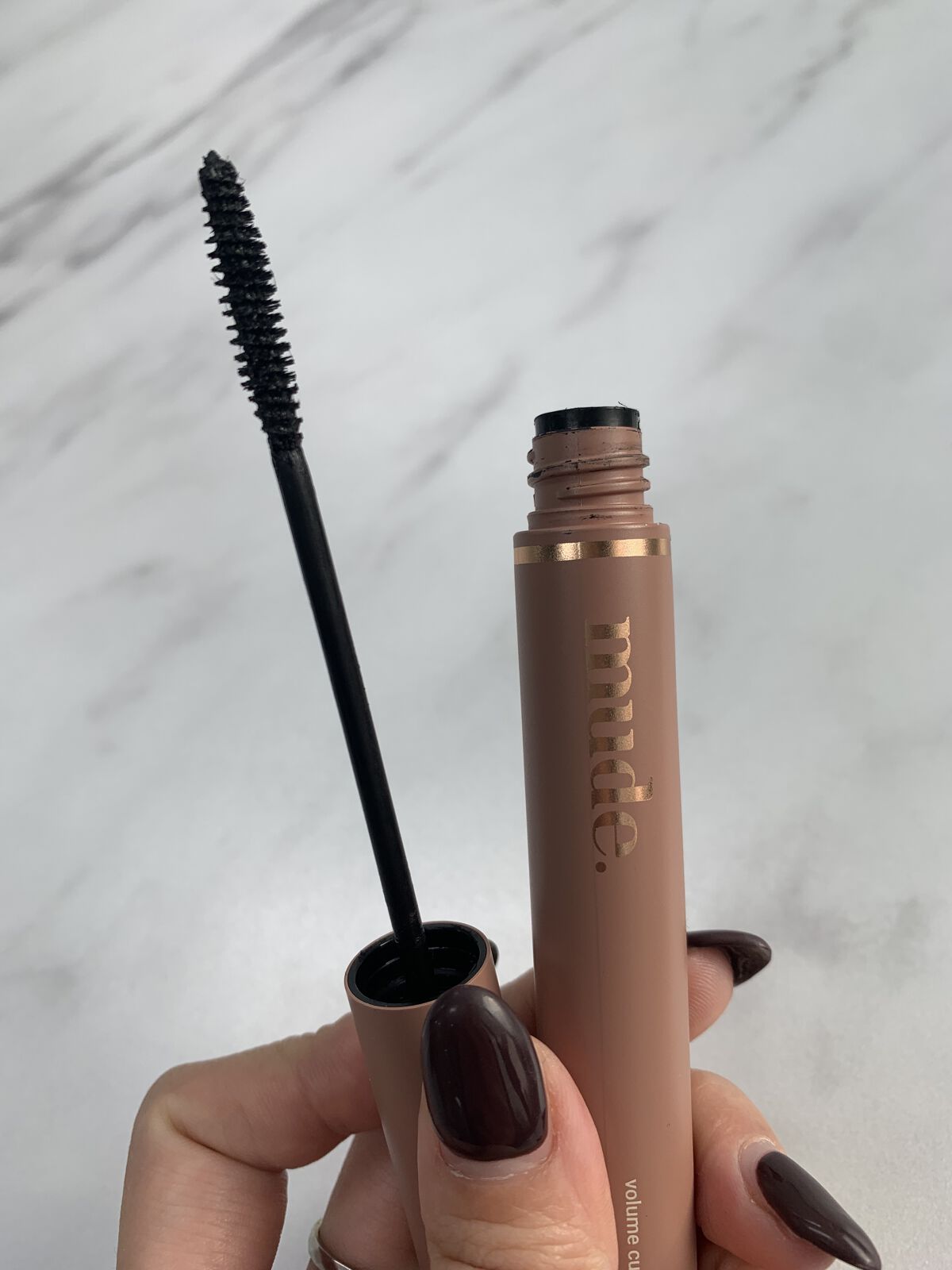 MD インスパイア ボリューム カーリング マスカラ ブラック/mude./マスカラを使ったクチコミ（3枚目）