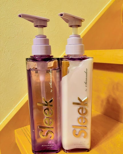 スリークバイサラサロン ナイトケアセラム シャンプー/トリートメント/スリーク by サラサロン/市販シャンプーを使ったクチコミ(1枚目)