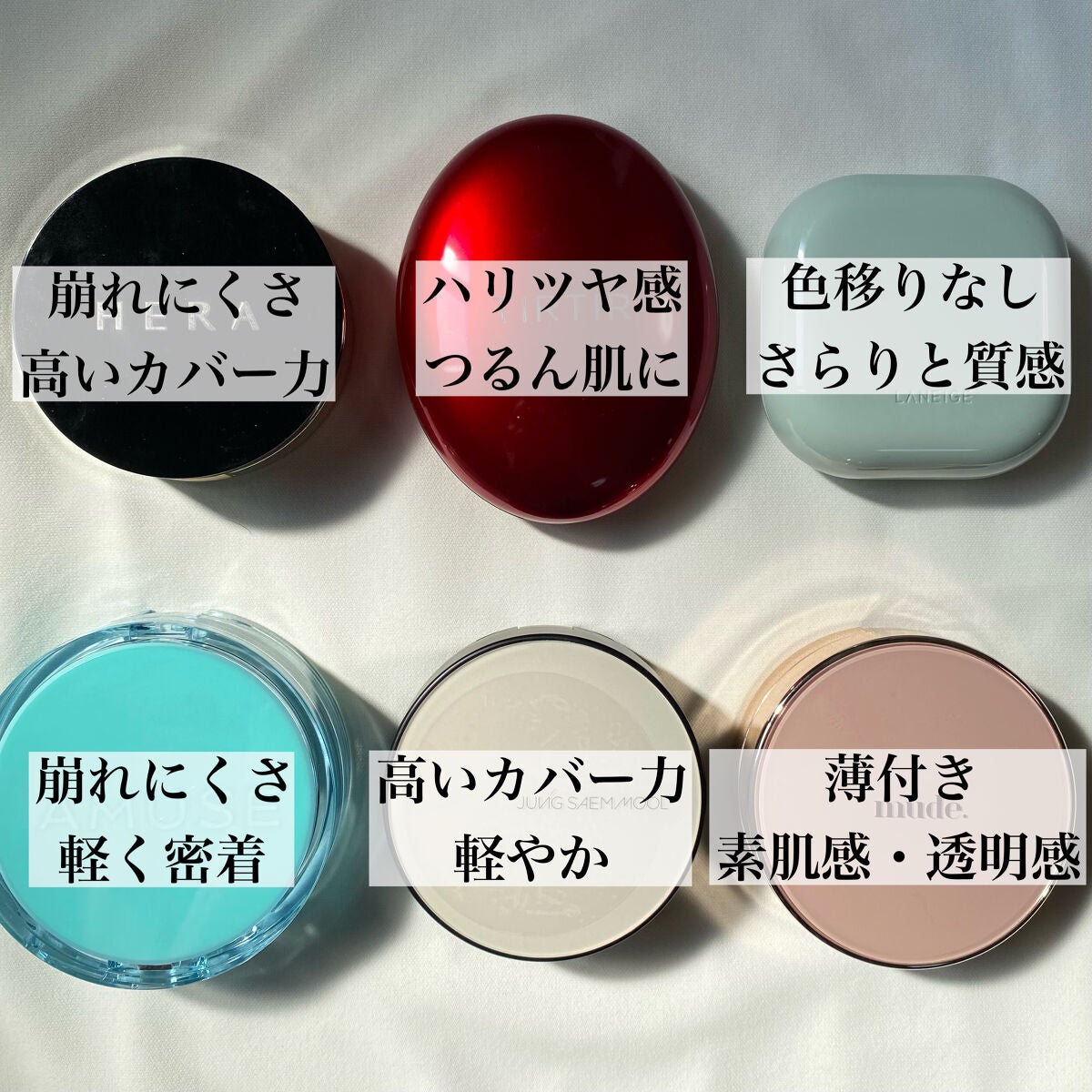 ブラック クッション/HERA/クッションファンデーションを使ったクチコミ(4枚目)