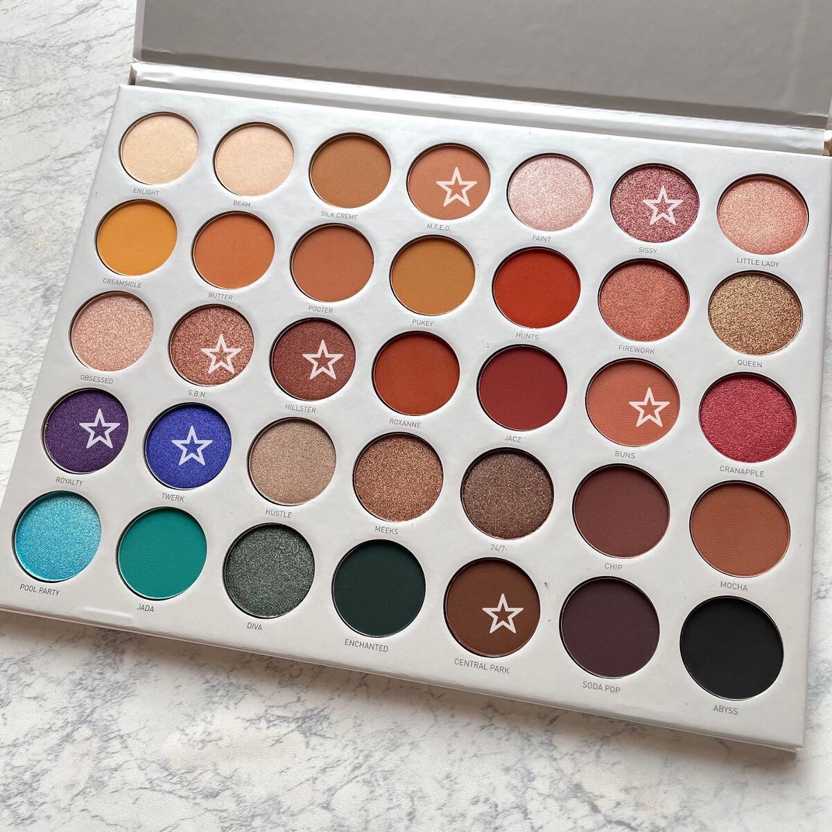 JACLYN HILL Eyeshadow Palette/Morphe/アイシャドウパレットを使ったクチコミ(2枚目)
