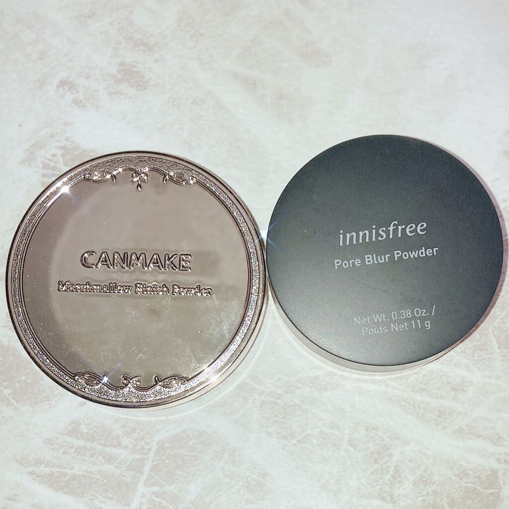 ポアブラー パウダー/innisfree/ルースパウダーを使ったクチコミ（2枚目）