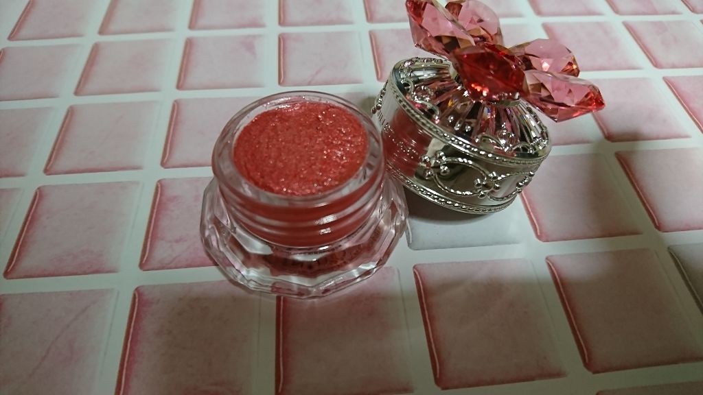 ジルスチュアート クリスタルブルーム ジェリービジュー 05 Promised Love/JILL STUART/ジェル・クリームアイシャドウを使ったクチコミ（2枚目）