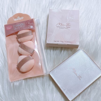 チート顔コントゥアパレット/MilleFée/パウダーハイライトを使ったクチコミ(6枚目)