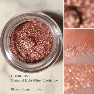 HOURGLASS  Scattered Light Glitter Eyeshadow/HOURGLASS/ジェル・クリームアイシャドウを使ったクチコミ（2枚目）