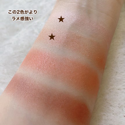 シルキースフレアイズ/キャンメイク/アイシャドウパレットを使ったクチコミ(4枚目)