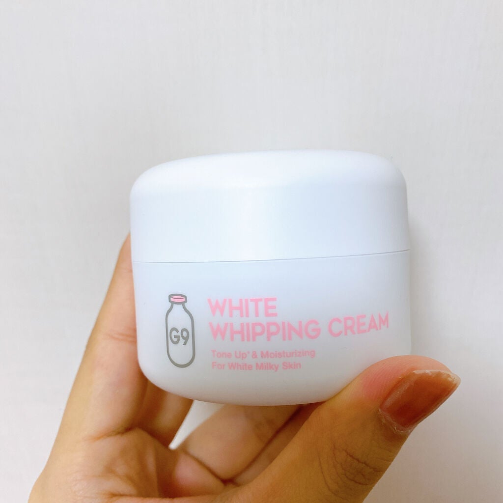 WHITE WHIPPING CREAM(ウユクリーム)/G9SKIN/化粧下地を使ったクチコミ(2枚目)