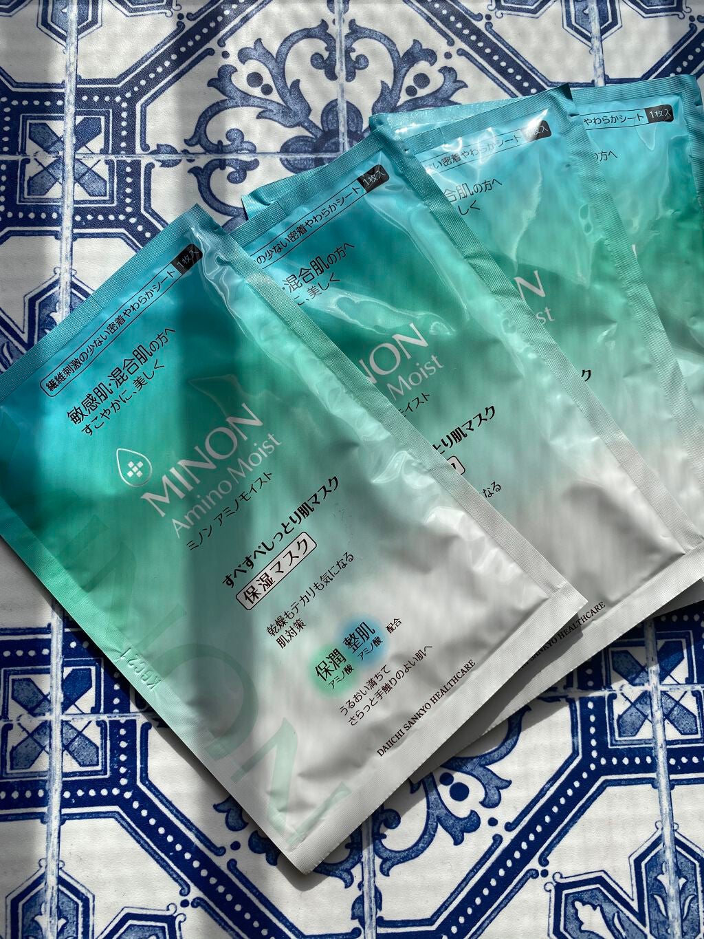 ミノン アミノモイスト すべすべしっとり肌マスク/ミノン/シートマスク・パックを使ったクチコミ(2枚目)
