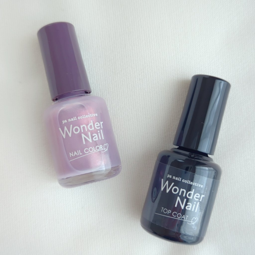 pa ワンダーネイル トップコート/pa nail collective/ネイルトップコートを使ったクチコミ（2枚目）